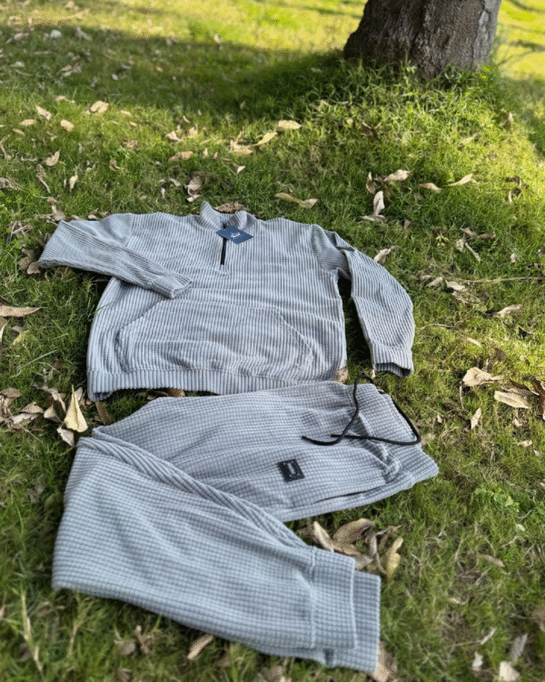 AK  Stylish Men Grey Tracksuit