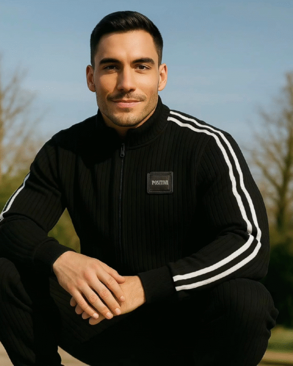 Men striped tracksuit