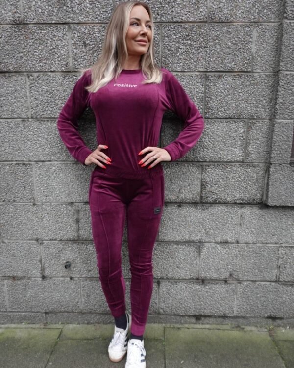 Soft Velour Tracksuit Co-Ord 4 Colors