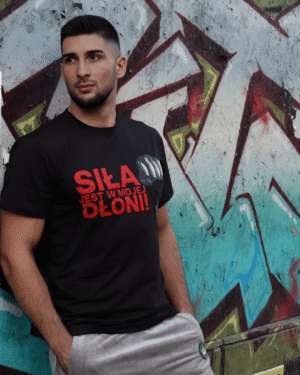 Fearless Red Graphic Tee for Men 1P Striking Essential