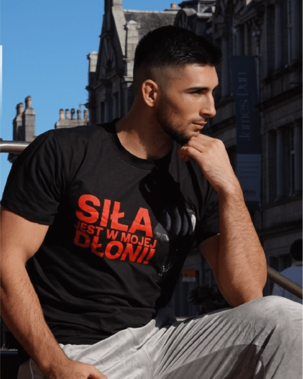 Fearless Red Graphic Tee for Men 1P Striking Essential