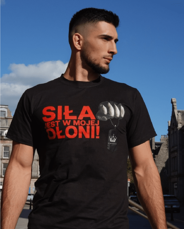 Fearless Red Graphic Tee for Men 1P Striking Essential