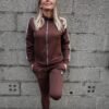 Positive Classic Brown Tracksuit 2P