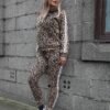 Positive Wild Leopard Print Tracksuit 1P
