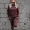 Positive Classic Brown Tracksuit 2P