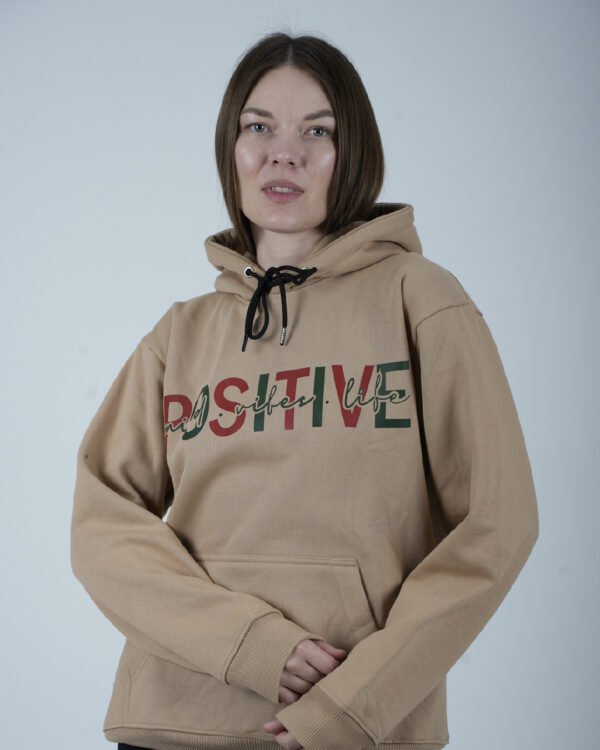 AK WOMEN-01 1 Positive Ambition Oversized Sublimated Hoodie