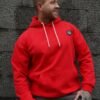 Premium Oversized Bold Red Sublimated Hoodie 1P