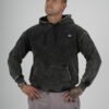 MEN ACID WASH-03 Elite 2026 Triumphant Black Acid Wash Hoodie