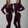 Soft Velour Tracksuit Co-Ord 4 Colors