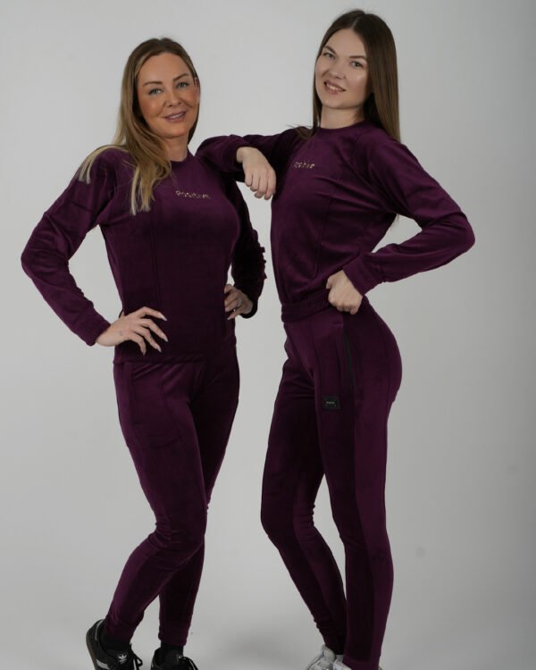Soft Velour Tracksuit Co-Ord 4 Colors