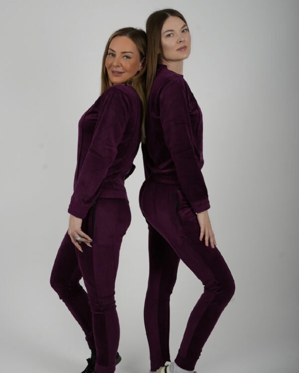 Soft Velour Tracksuit Co-Ord 4 Colors