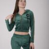 1 AK POSITIVE-04 Luxe Velour Women Tracksuit