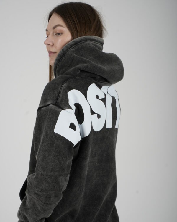 black acidwash-02 Elite 2026 Triumphant Black Acid Wash Hoodie