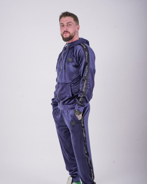 Navy Positive Elite Velour Tracksuit 2k26