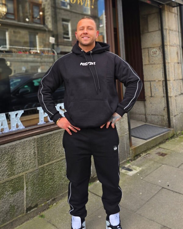 new ak positive-01 Positive Stealth Black Reflective Tracksuit 2026