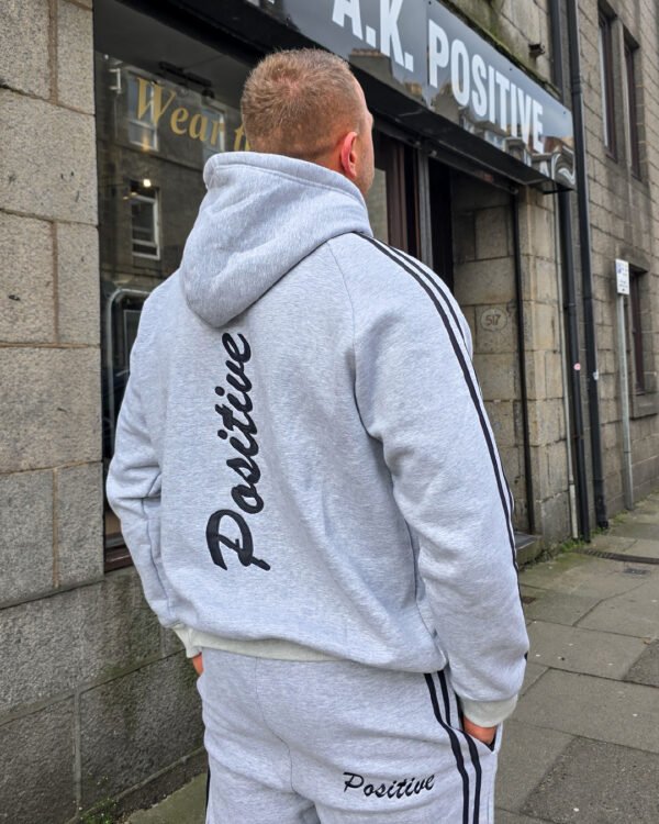 new ak positive-04 Positive Grey Contrast Stripe Elite Tracksuit 2026