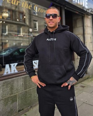 Positive Stealth Black Reflective Tracksuit 2026