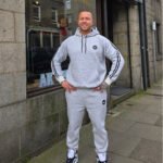 Positive Grey Contrast Stripe Elite Tracksuit 2026