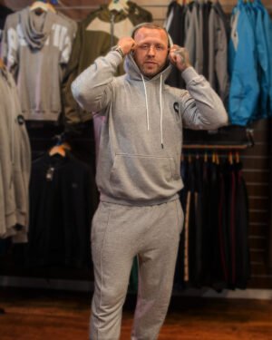 1 Elite Positive Grey Fleece Tracksuit