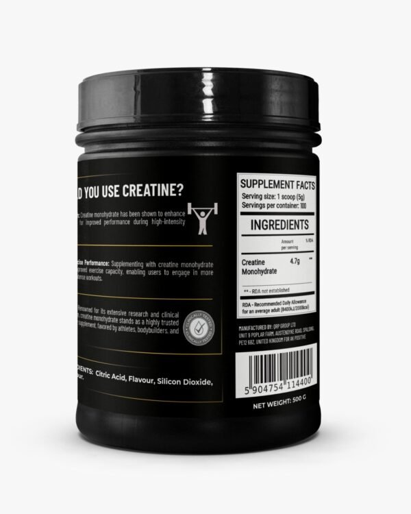 Ultimate Powerful Creatine Monohydrate Apple 500g