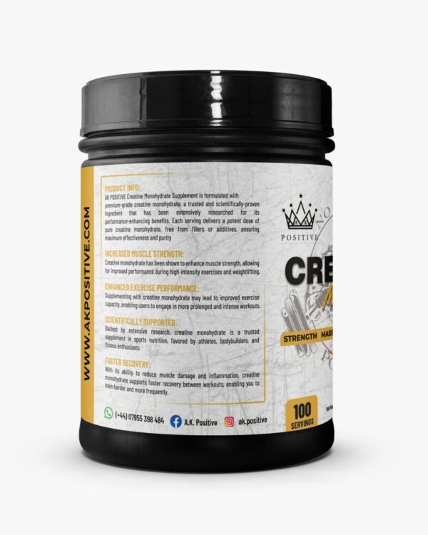 Ultimate Powerful Creatine Monohydrate Cola Flavour 500g