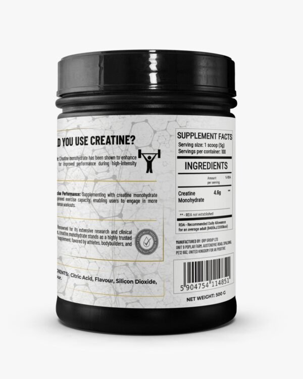 Ultimate Powerful Creatine Monohydrate Cola Flavour 500g