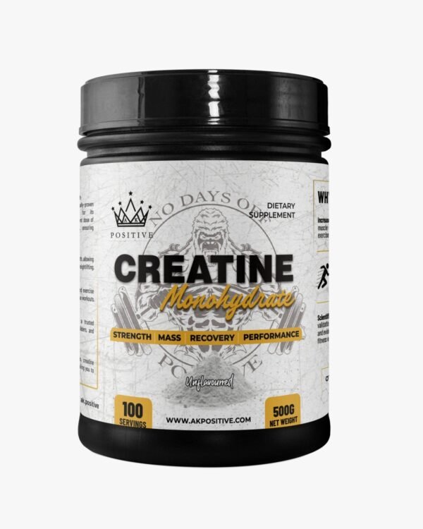 Powerful Creatine Monohydrate Unflavoured 500g