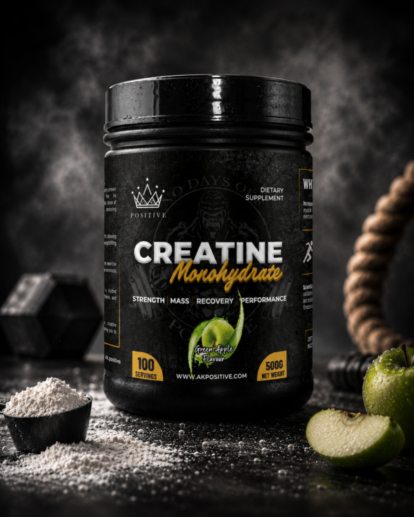 Ultimate Powerful Creatine Monohydrate Apple 500g