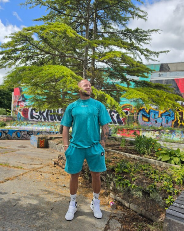 1 Premium Vibrant Turquoise Co-Ord Set