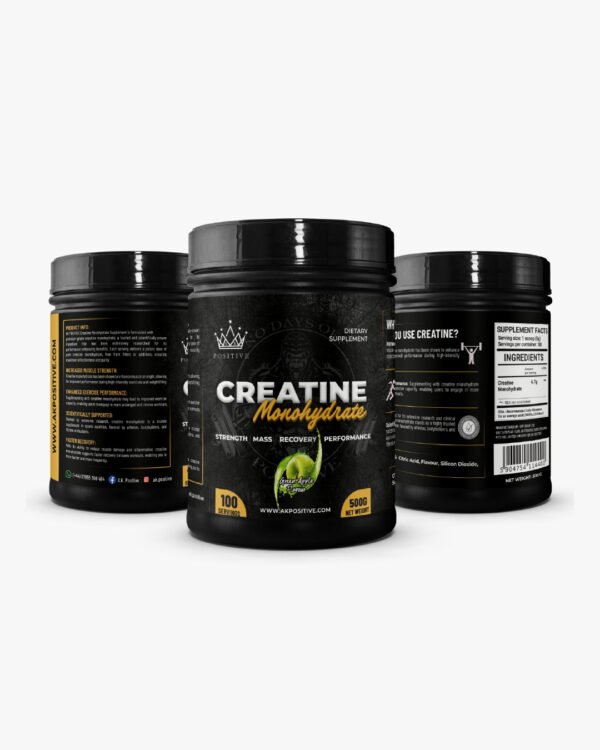 Ultimate Powerful Creatine Monohydrate Apple 500g