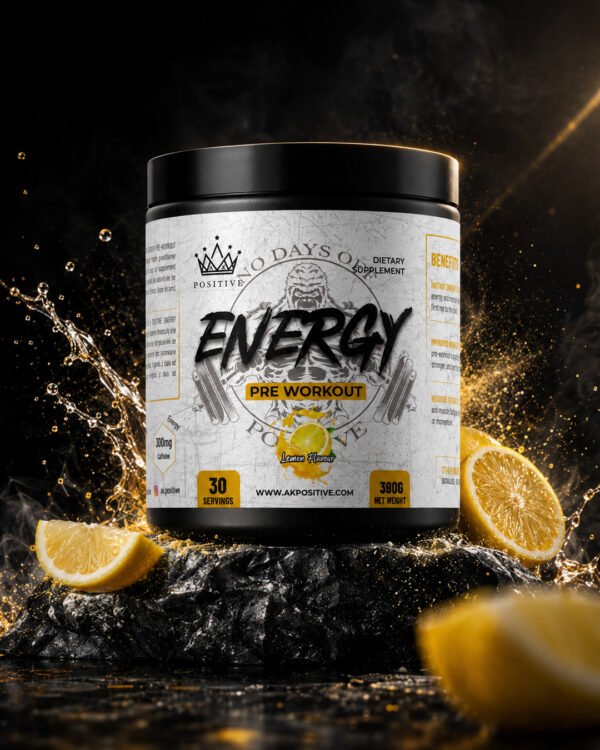 Ultimate Energizing Energy Pre-Workout Lemon 390g
