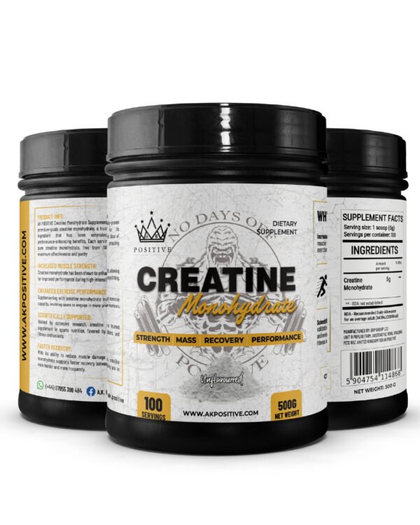 Ultimate Powerful Creatine Monohydrate Apple 500g