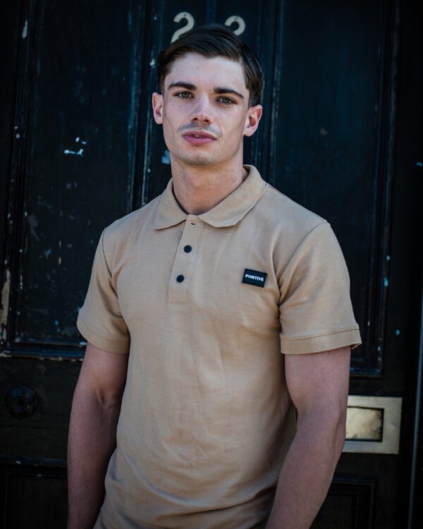 Men’s Premium Sand Polo Shirt