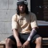 Men's Signature Sand Oversized T-Shirt
