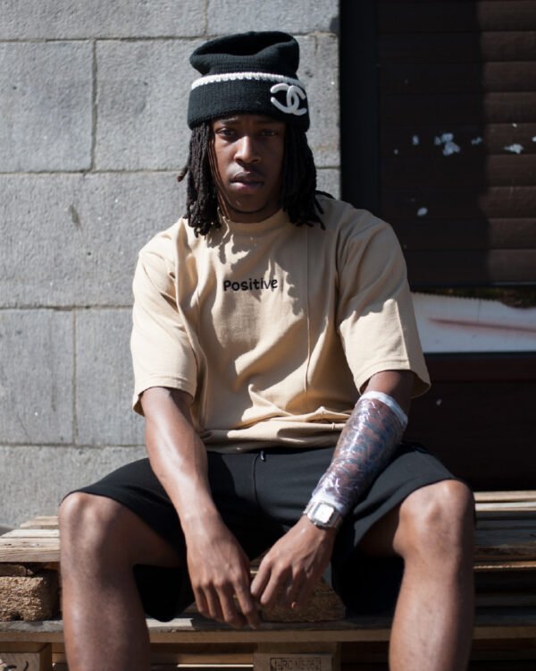 Men's Signature Sand Oversized T-Shirt