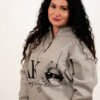 1 Positive Iconic Grey Half Zip Sweatshirt 1 Positive Iconic Grey Half Zip Sweatshirt