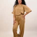 Elite Positive Patch Relaxed Co-Ord Camel 2