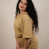 Elite Positive Patch Relaxed Co-Ord Camel 2
