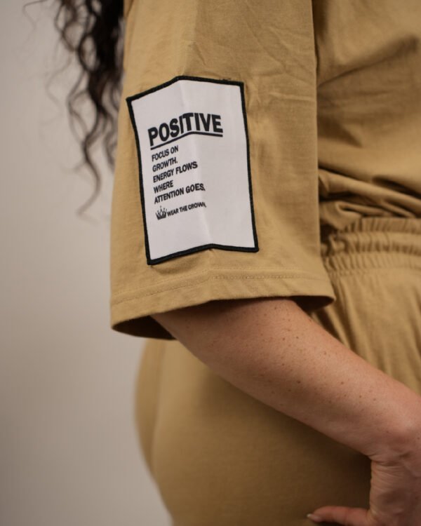 Elite Positive Patch Relaxed Co-Ord Camel 2