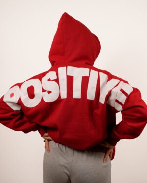 Premium Oversized Bold Red Sublimated Hoodie 1P