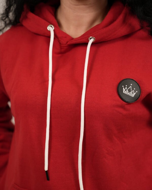 Premium Oversized Bold Red Sublimated Hoodie 1P