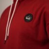 Premium Oversized Bold Red Sublimated Hoodie 1P