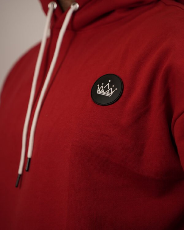 Premium Oversized Bold Red Sublimated Hoodie 1P