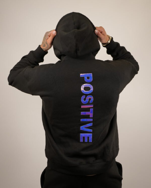Positive Men’s Hologram Tracksuit Black