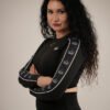 Elite 2 Piece Black Lycra Crown Gym Set