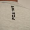 Positive Men’s Performance  Stone Grey T-Shirt