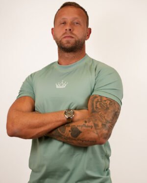 1 Ultimate Men’s Gym T-Shirt Sage
