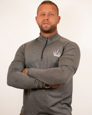 1 Ultimate Men’s Quarter Zip Gym Top