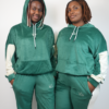 Women’s Emerald Luxe Velour Tracksuit 2k26