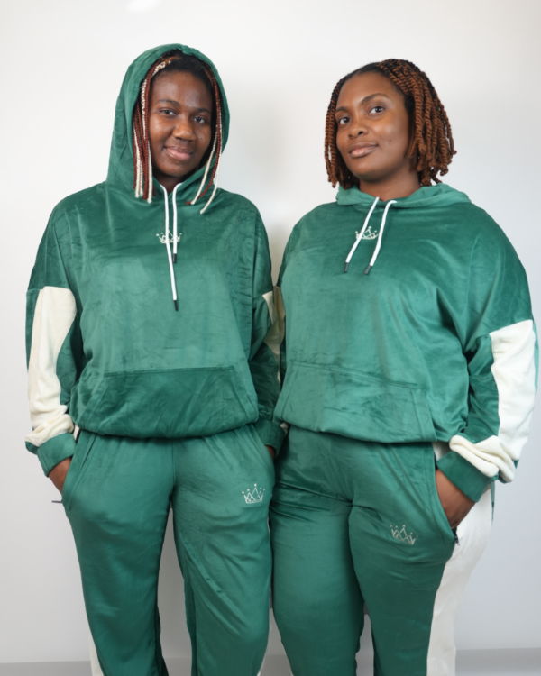Women’s Emerald Luxe Velour Tracksuit 2k26